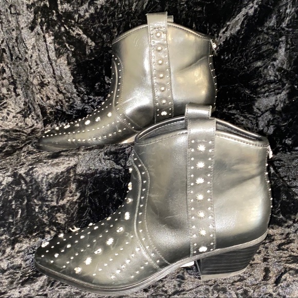 Sam Edelman Brian Western Style Studded Bootie - Picture 8 of 14